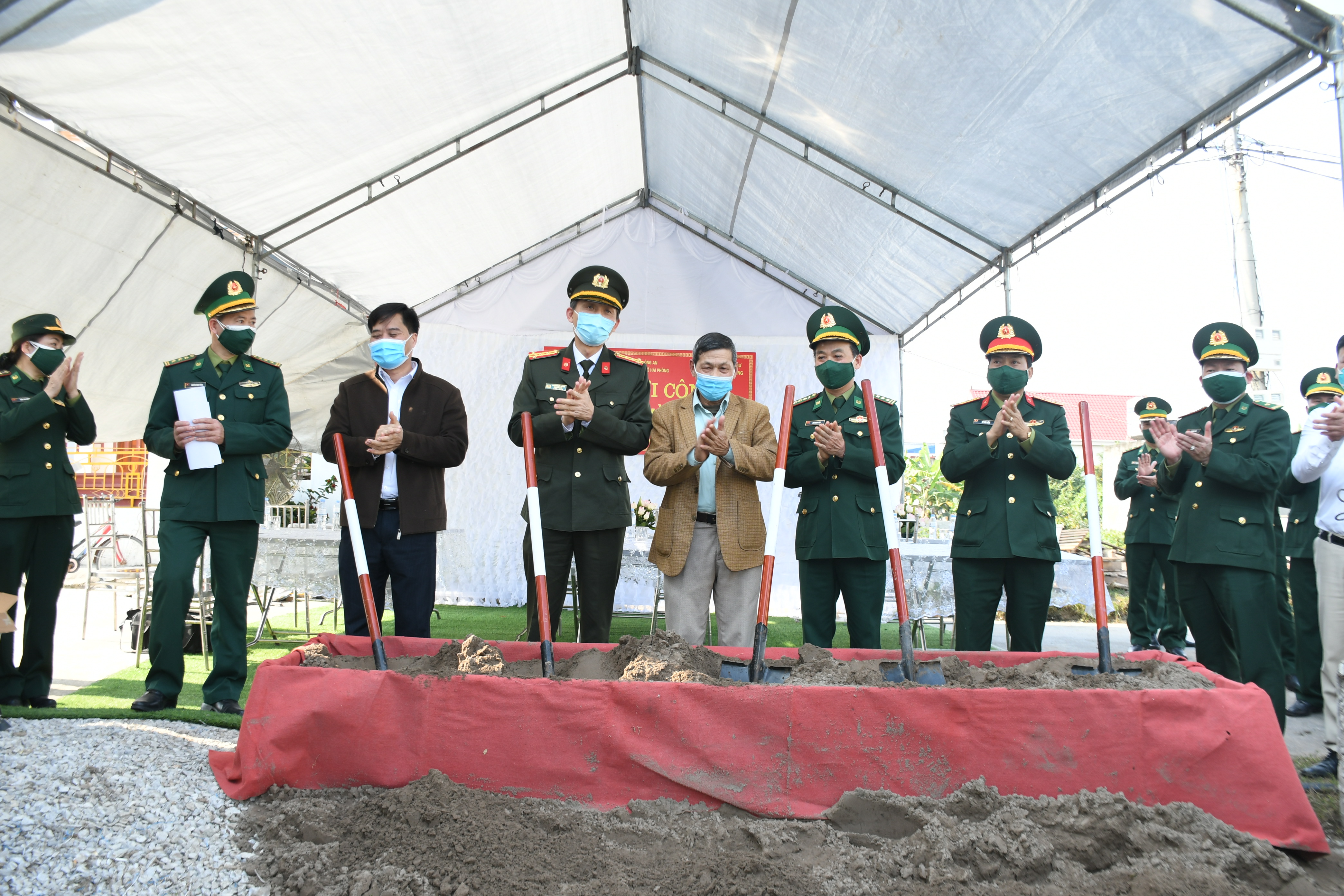 Khởi công xây dựng “Nhà đồng đội” Bộ đội Biên phòng thành phố Hải Phòng